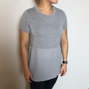 Two Tone Gray Top